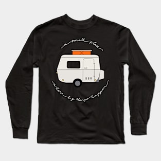 A Small Place Where Big Things Happen - Black Long Sleeve T-Shirt